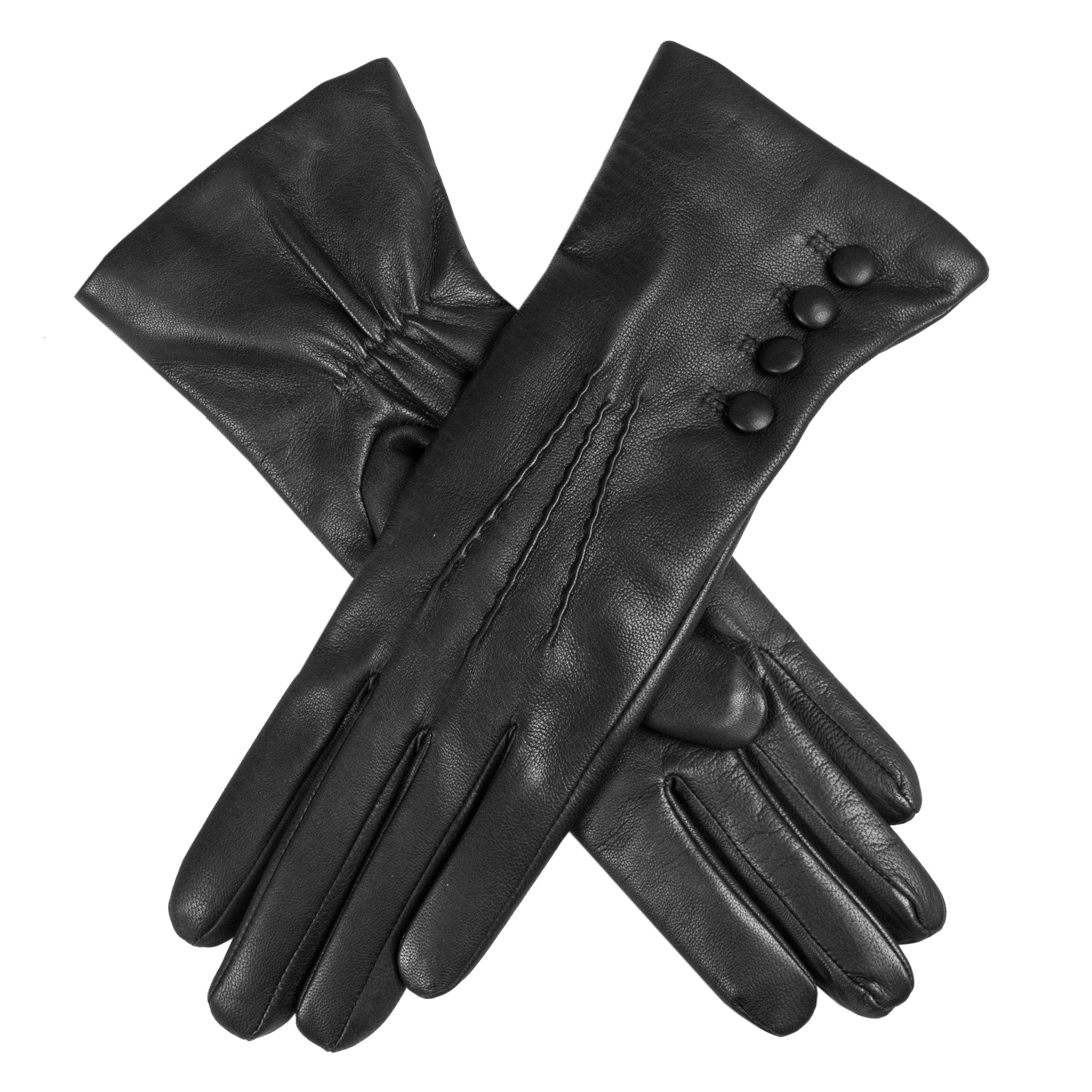 Ladies in leather gloves hotsell