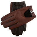 Gants De Conduite En Cuir Pour Homme Style Rétro - Taille L, Couleur Bordeaux, Sans Doublure - 7