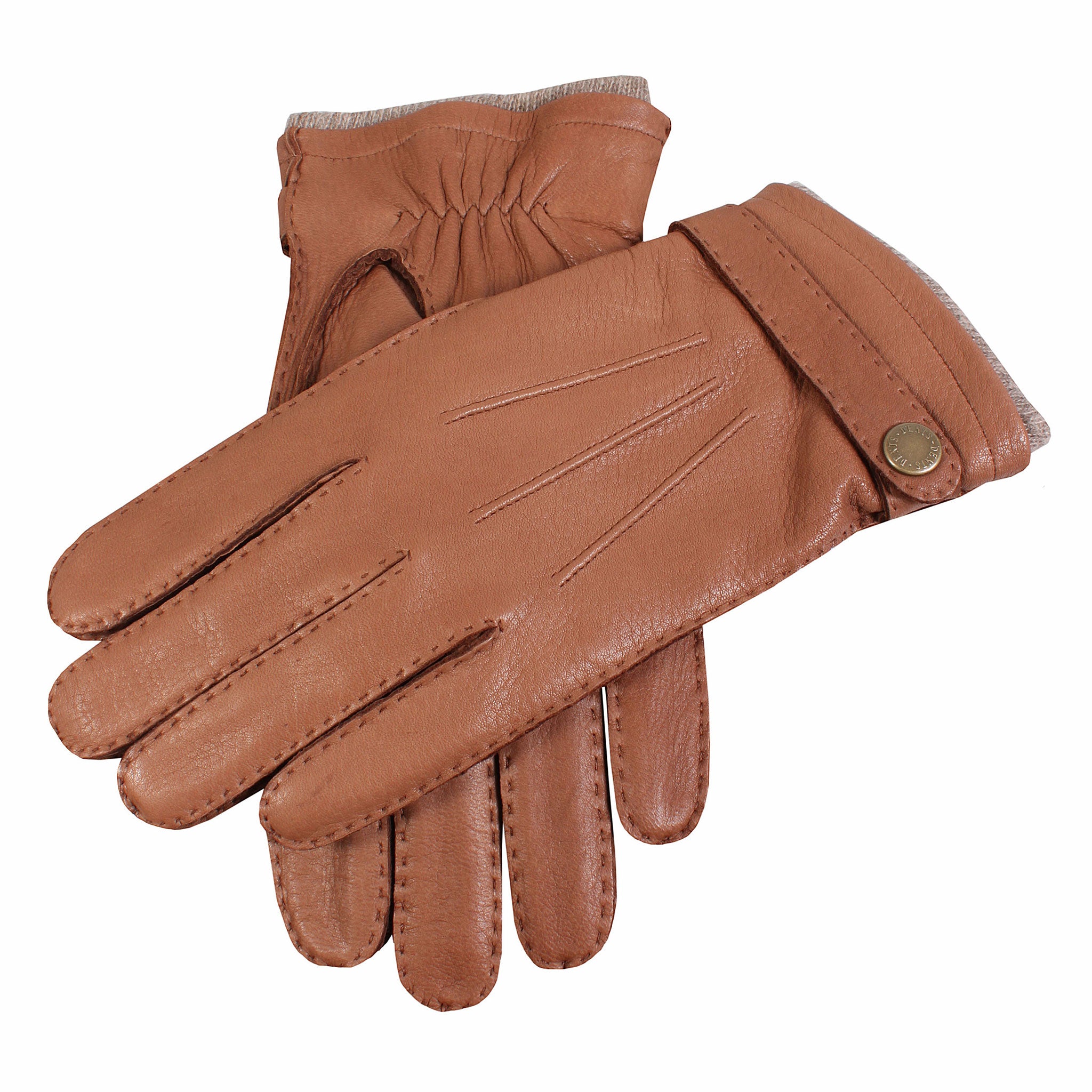 Men's deerskin leather gloves on sale