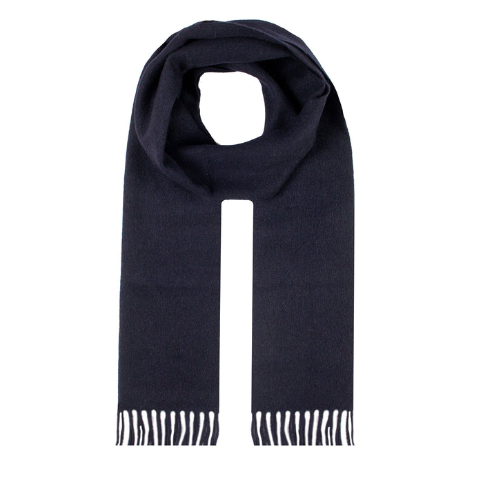 Écharpe écossaise en cachemire doux avec franges Motif tartan bleu Buchanan, Bleu Buchanan, Taille unique