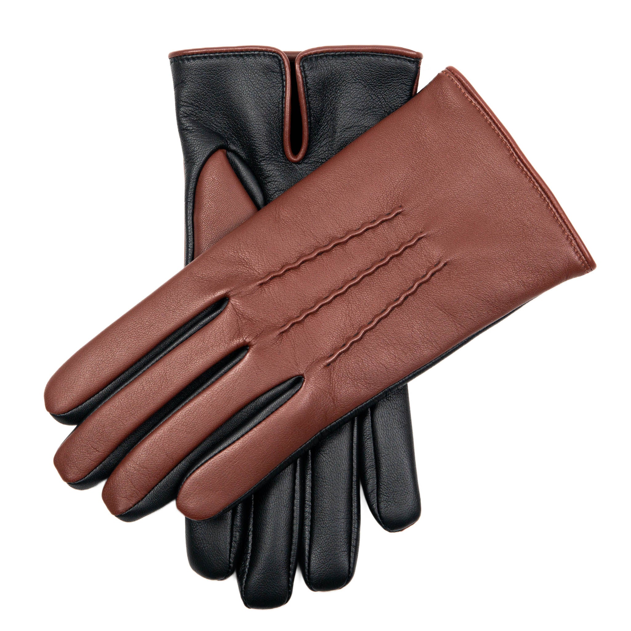 Elton | Men's Unlined Touchscreen Leather Gloves | Dents