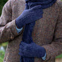Gants D’hiver En Tricot à Motif Rayures - Écran Tactile, Unisexe, Pour Conduire, Vélo, Travail Ou Sorties - 10
