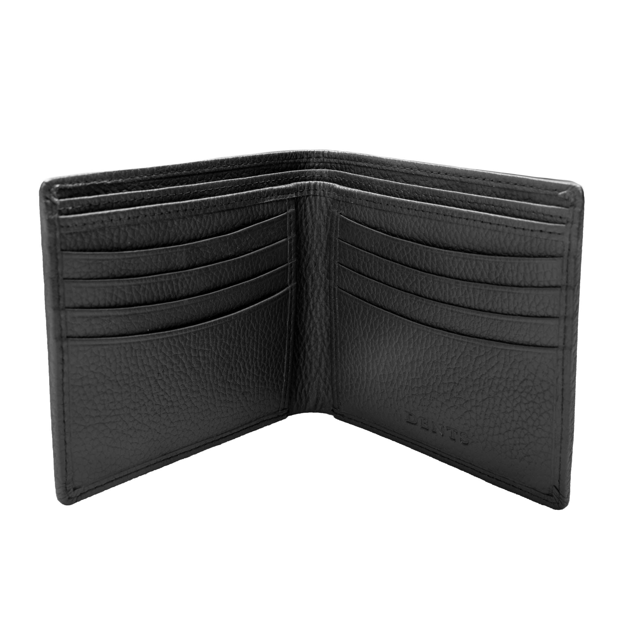 Portefeuille Homme En Cuir Véritable – Bifold Avec Fenêtre ID Et Protection RFID