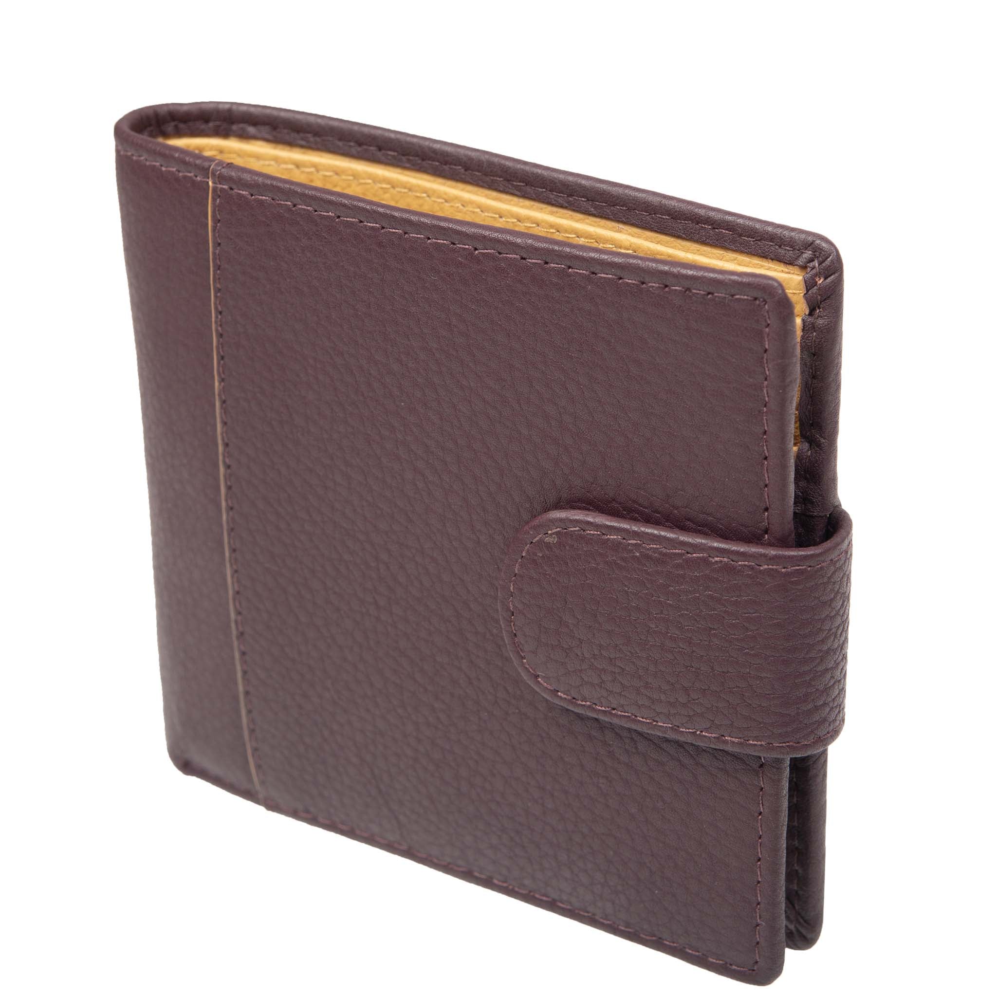 Portefeuille En Cuir Pour Homme - Marque De Luxe - Cadeau Idéal - Neuf Avec étiquettes
