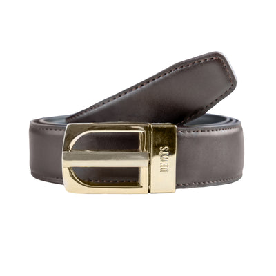 Featured Men's Reversible Leather Belts image
