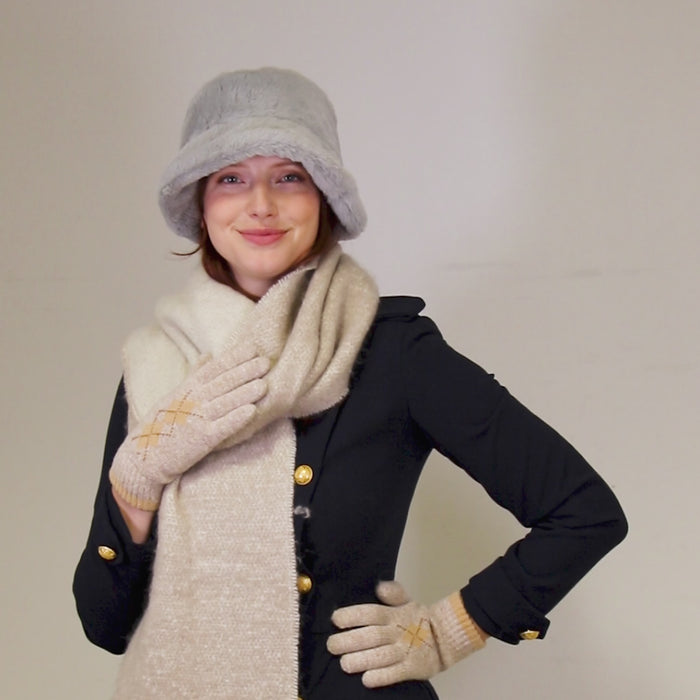 Housse De Chapeau Hy Equestrian DynaForce - Camouflage, Soie Extensible, Pompon Fausse Fourrure, Neuve