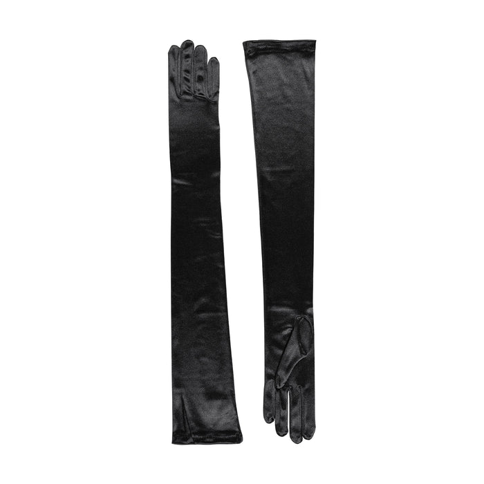 Gants Longs En Satin Pour Soirée - Élégants & Confortables - 10 Couleurs Au Choix - 48 Cm