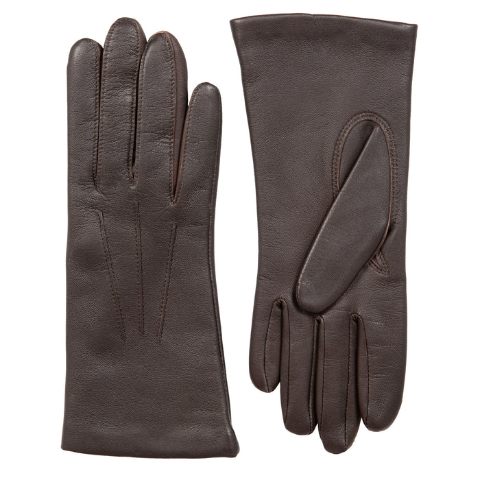 Paire De Gants En Cuir DENTS 1777 Taille 6.1/2 - Marron Moka Neufs Avec étiquettes