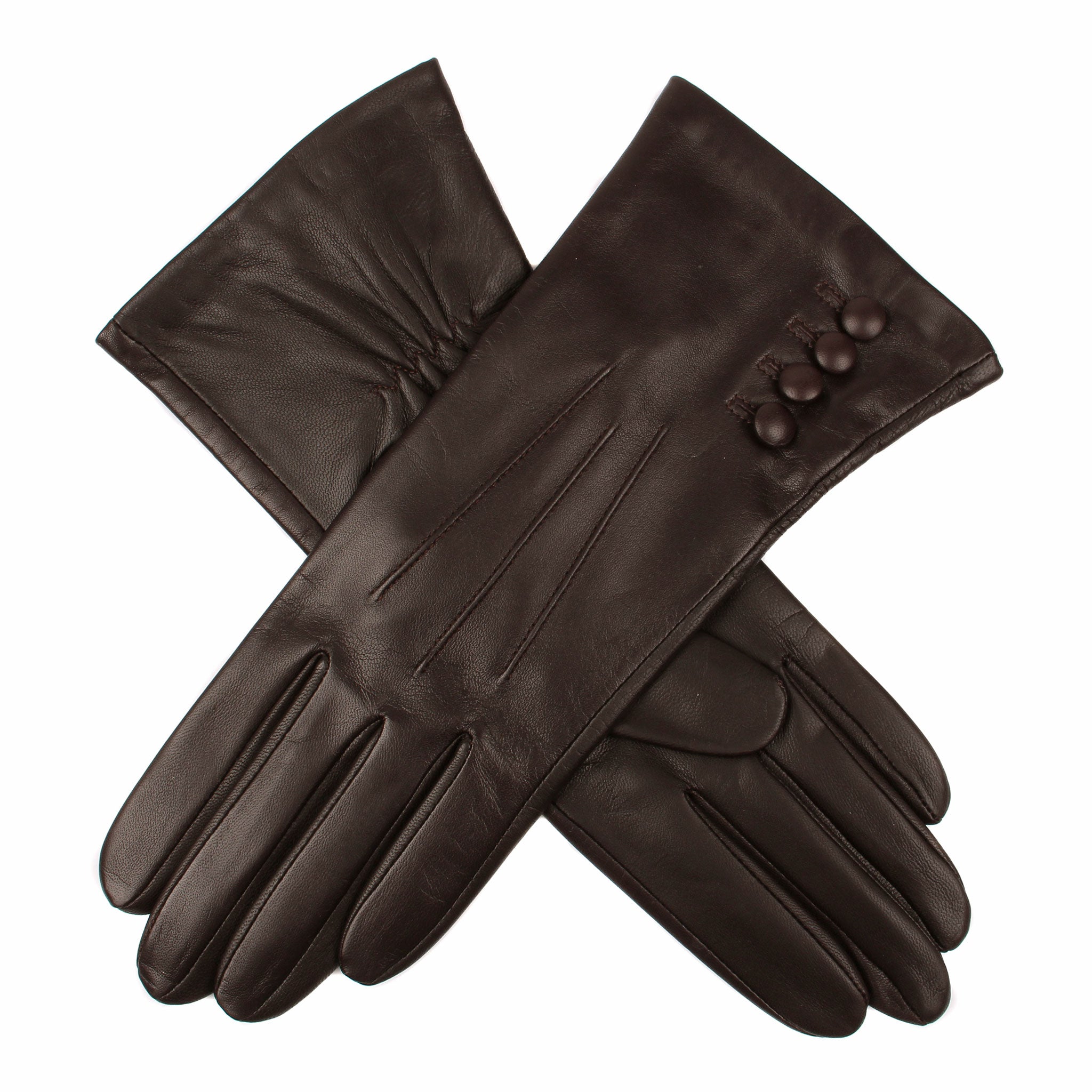 Natalie | Women's Silk Lined Touchscreen Leather Gloves | Dents