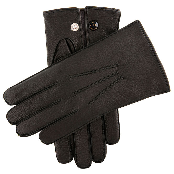 Windsor | Men's Fur Lined Deerskin Leather Gloves | Dents
