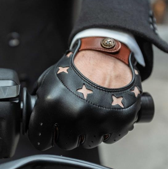 Griffin | The Suited Racer x Dents Leather Driving Gloves | Dents