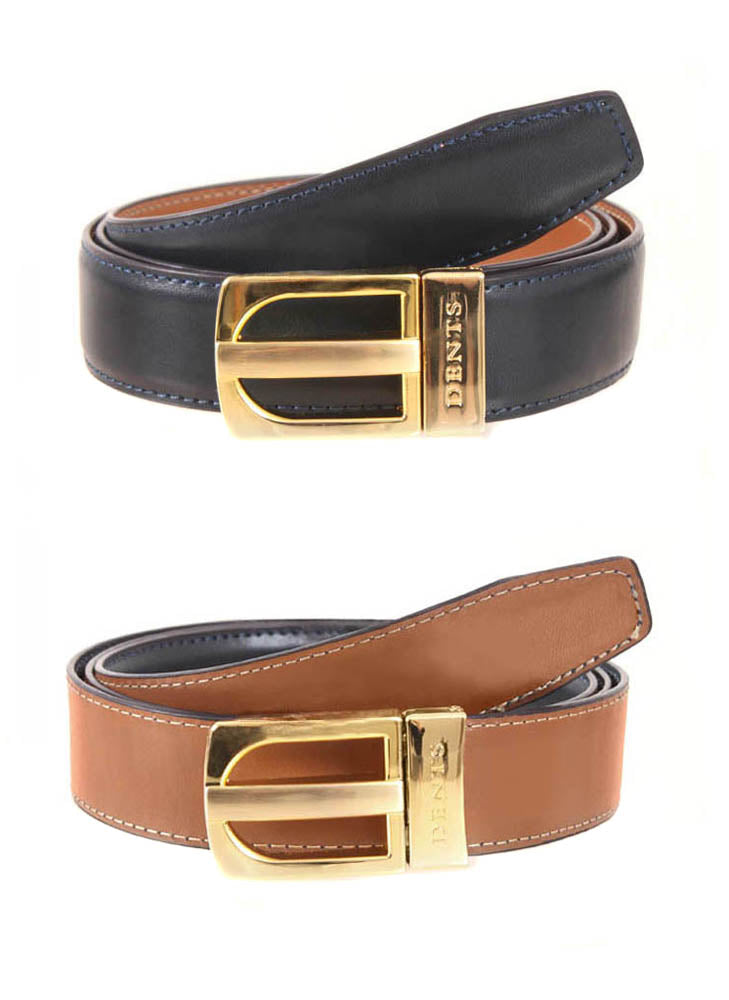 Men's reversible leather sales dress belt